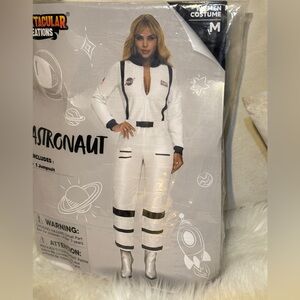 Spooktacular Creations Astronaut Jumpsuit Halloween Costume Women’s Size M